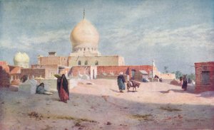 Scheichs Grab in Damietta, ca. 1880 von Robert George Talbot Kelly