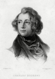Charles Dickens, englischer Autor, um 1870er Jahre