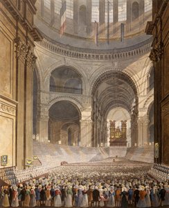 Jahrestreffen der Wohltätigkeitskinder in der Kathedrale von St. Paul von Robert Havell