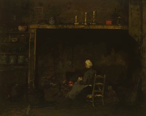 Normannisches Interieur von Robert Henri