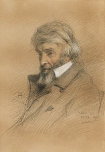 Porträt von Thomas Carlyle 1795-1881, 1875