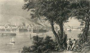 Stadt St. Louis, 1874 von Robert Hinshelwood