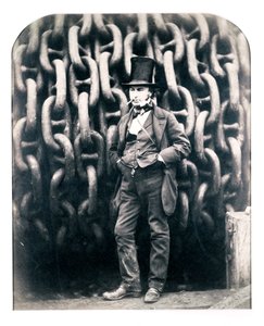 Isambard Kingdom Brunel, britischer Ingenieur, 1857
