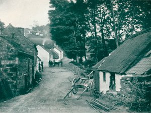 Glenoe: Ein Dorf im Antrim-Glynn, um 1903