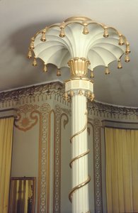 Detail einer Säule im Nord-Zimmer (Detail)