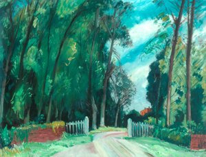 Das Tor zum Herrenhaus, ca. 1942-43 von Robert Kirkland Jamieson