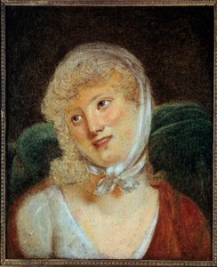 Porträt von Mary Laczinska, Gräfin Walewska von Robert Lefevre