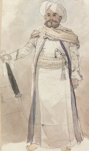 Stehender Würdenträger
