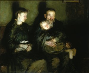 Warten auf den Arzt, 1910
