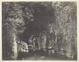 Die Grotte der Egeria, Rom von Robert MacPherson