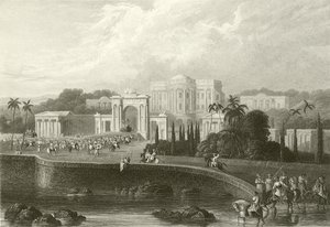 Die britische Residenz in Hyderabad von Robert Melville Grindlay