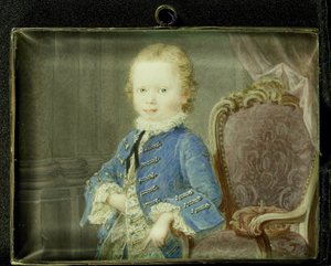 Willem V (1748-1806), Prinz von Oranien-Nassau, als Kind