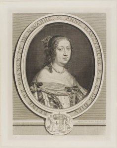 Anna von Österreich, Königin von Frankreich von Robert Nanteuil