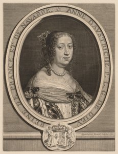 Anna von Österreich, Königin von Frankreich von Robert Nanteuil