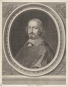 Kardinal Jules Mazarin, ca. 1652 von Robert Nanteuil