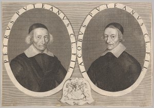 Doppelporträt von Pierre und Jacques Dupuy, ca. 1648-49
