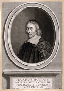 François de la Mothe-Levayer. 1661. von Robert Nanteuil