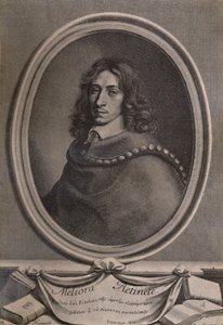 John Evelyn, englischer Schriftsteller, Gärtner und Tagebuchautor, um 1650, 1894 von Robert Nanteuil