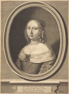 Madame de Gillier von Robert Nanteuil