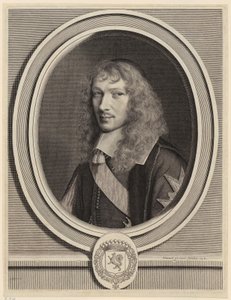 Porträt von Basile Fouquet, Geistlicher von Robert Nanteuil
