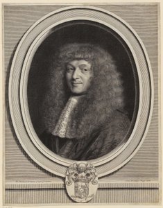 Porträt von Honoré Courtin von Robert Nanteuil