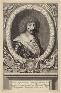 Porträt von Jean Baptiste Budes de Guébriant, französischer Marschall von Robert Nanteuil