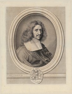 Porträt von Louis Hesselin von Robert Nanteuil