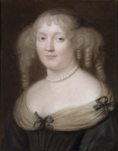 Porträt von Marie de Rabutin-Chantal, Marquise de Sévigné 1626-1696, ca. 1665