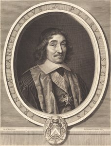 Kanzler Pierre Séguier von Robert Nanteuil after Charles Le Brun