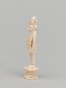 Weißer Bauer, Schachfigur, Indien