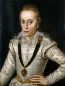 Porträt von Henry Frederick, Prinz von Wales 1594-1612, ca. 1604 von Robert Peake I