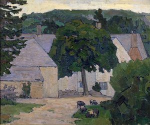 Der Kastanienbaum, 1916-1919