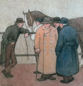 Die Pferdehändler von Robert Polhill Bevan