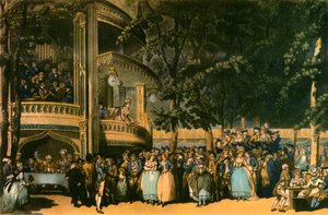 Vauxhall Gardens, Lambeth, ca. 1785, 1942