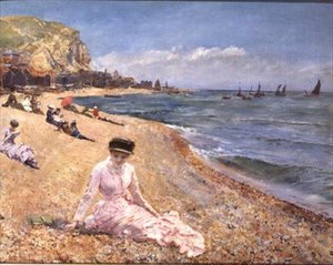 Mädchen am Strand