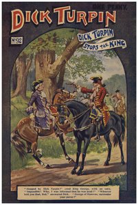Dick Turpin (Farblithografie) von Robert Prowse Jnr
