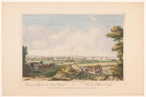 Blick auf die Stadt Leith von Robert Sayer
