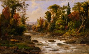 Auf der St. Annes, Ostkanada, 1863, 1865 von Robert Seldon Duncanson