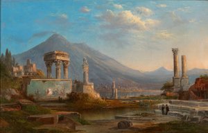 Vesuv und Pompeji, 1870