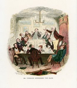 Illustration für die Pickwick-Papiere