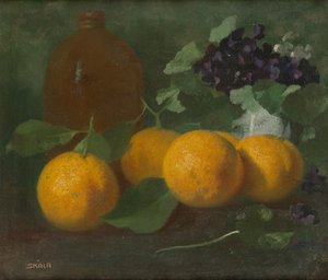 Stillleben mit Orangen