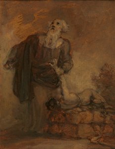 Abraham und Isaak (Abraham ergreift Isaaks Arm)