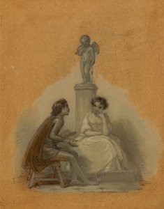Sie erzählte nie von ihrer Liebe, sondern saß wie Geduld auf einem Denkmal von Robert Smirke