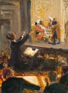Ernst Edler von Schuch dirigiert den Rosenkavalier von Richard Strauss, 1912