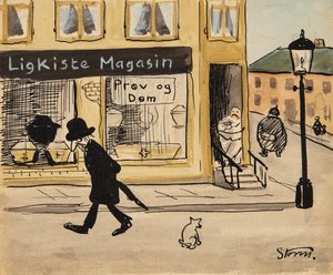 Sargmagazin von Robert Storm Petersen