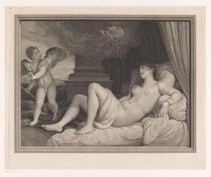 Jupiter erscheint als Goldregen bei Danaë von Robert Strange