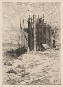 Kohlenlager in New Bedford von Robert Swain Gifford