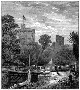 Altes Windsor-Schloss, 1880