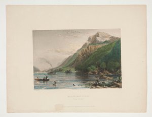 Black Mountain (Lake George), Illustration für Nathaniel Parker Willis