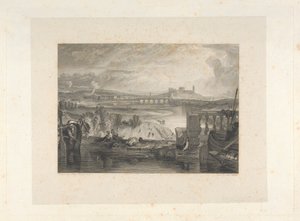 Lancaster von der Aquäduktbrücke von Robert Wallis